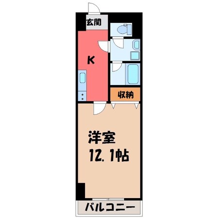 ロータスマーシュ元今泉の物件間取画像